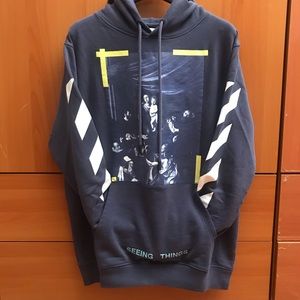 Off-White Caravaggio hood Navy size medium